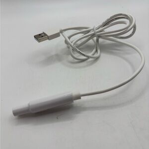 Genuine Waterpik Power Cord USB Cordless Water Flosser Replacement Part White.